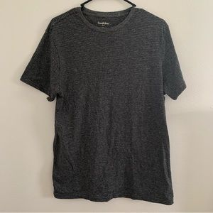 Goodfellow & co gray and black striped t-shirt